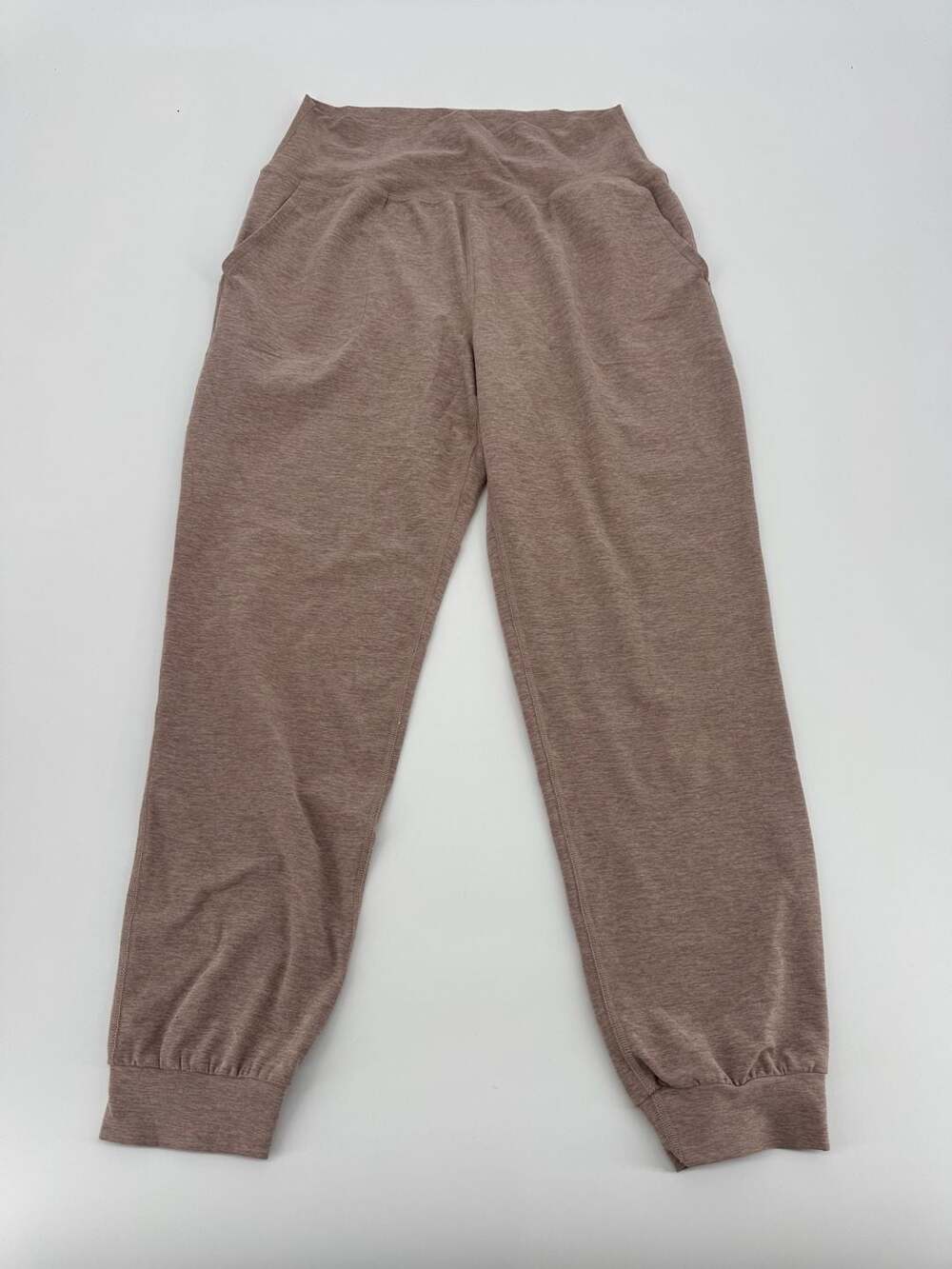 Beyond Yoga Spacedye Pocket Jogger Sweatpants Brown Heather Size M